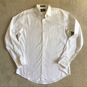 NORDSTROM Men’s White Button-Up